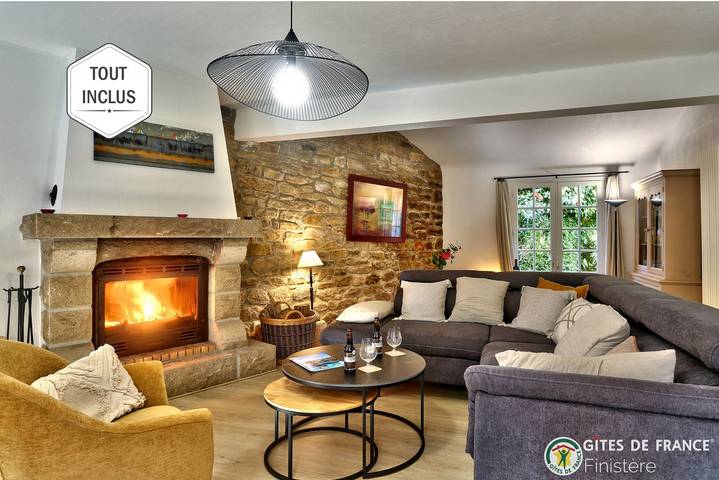 Gîte für 6 Personen, mit Terrasse und Garten