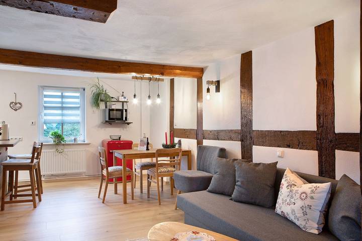 Studio für 3 Personen, mit Balkon und Garten