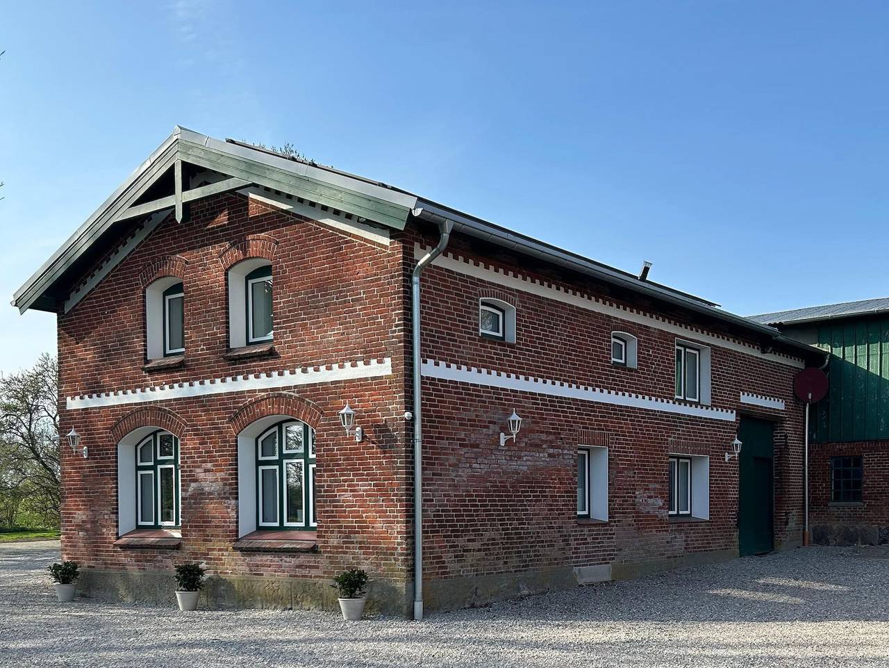 Johanneshof Habernis - Ferienwohnung Steuerbord auf dem Johanneshof in Habernis, Steinberg