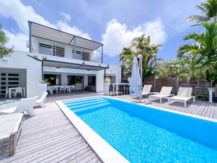 Location de vacances pour 8 personnes, avec jardin dans Golf international de Saint François - 2