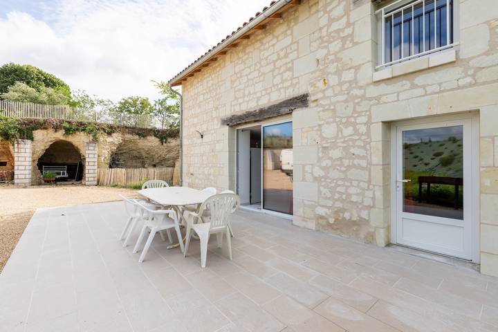 Le Logis Troglo in Saix, Vallée de la Loire