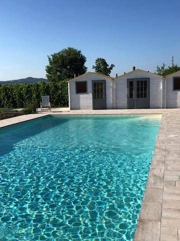 Maison d’hôte pour 16 personnes, avec jardin ainsi que piscine et vue dans Marche - 2