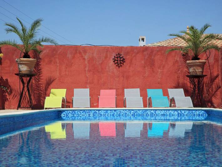 Location de vacances pour 12 personnes, avec terrasse et jardin, animaux acceptés à Roquebrun - 4