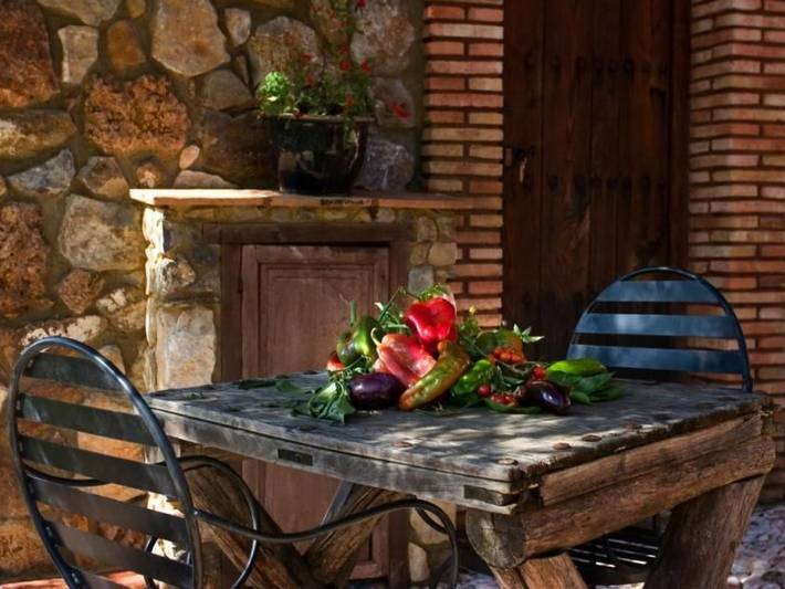 Casa rural para 2 personas, con jardín además de piscina y terraza, Se admiten mascotas en Alájar - 3