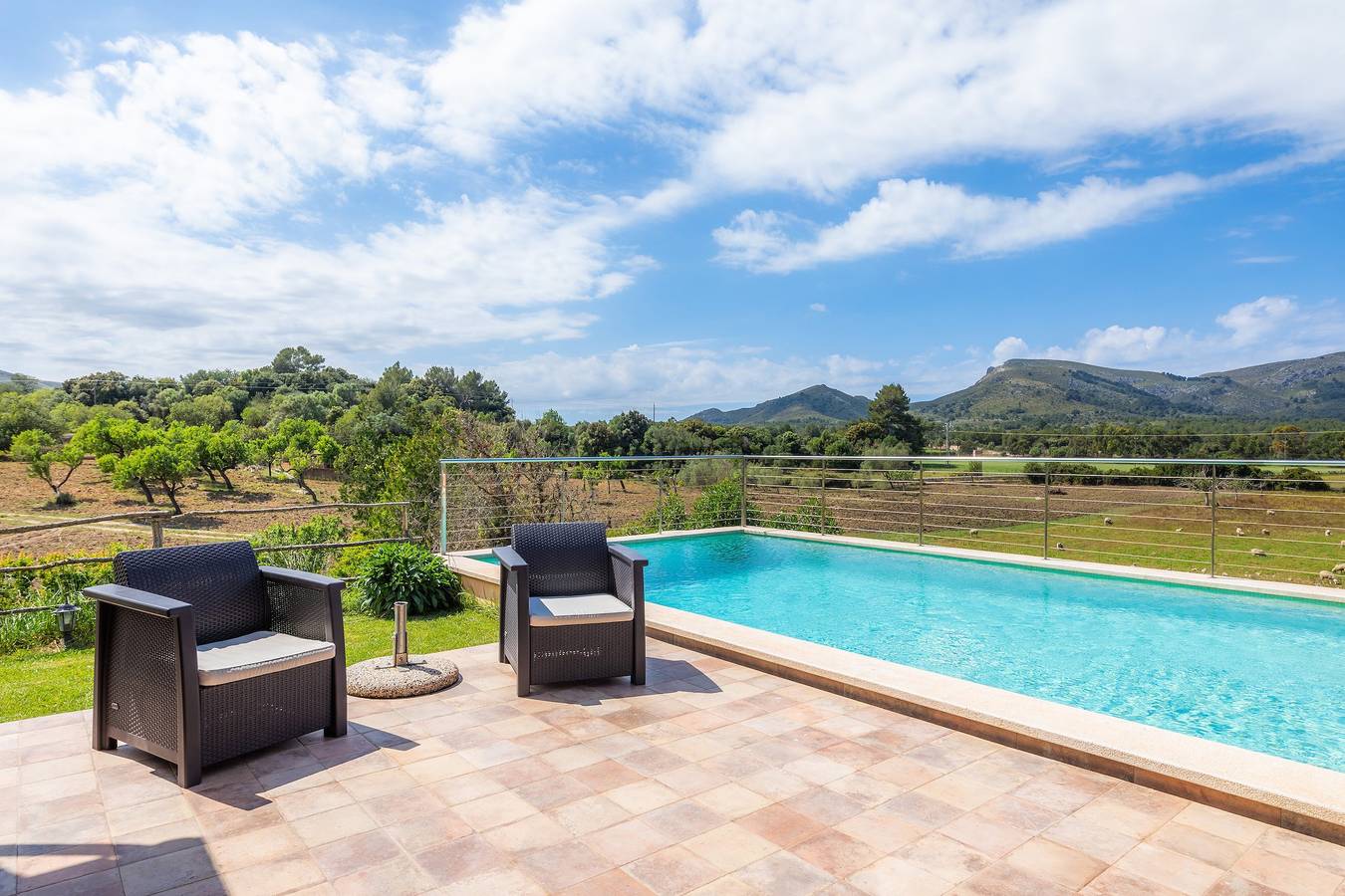 Finca "S'Hort De Carrossa" mit Pool, Terrasse, Garten & Wlan in Artà, Mallorca Osten