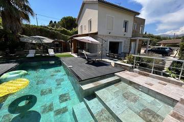 Villa pour 7 personnes, avec jardin et terrasse à La Colle-sur-Loup