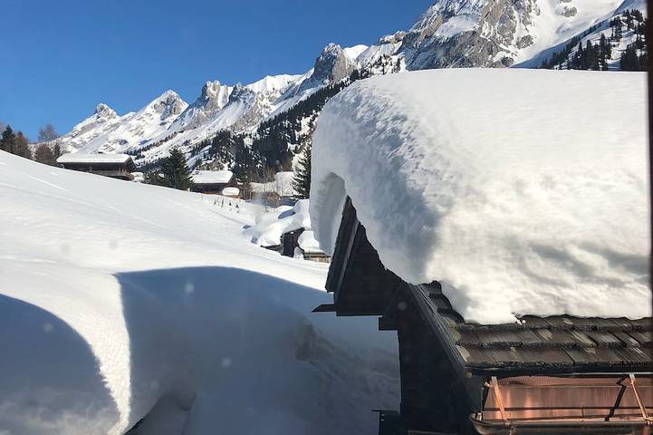 Chalet pour 3 personnes, avec terrasse, animaux acceptés