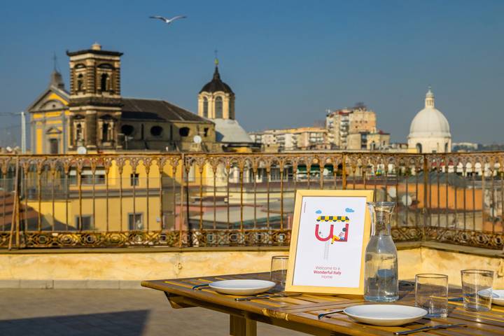 Appartement de vacances pour 5 personnes, avec terrasse à Naples