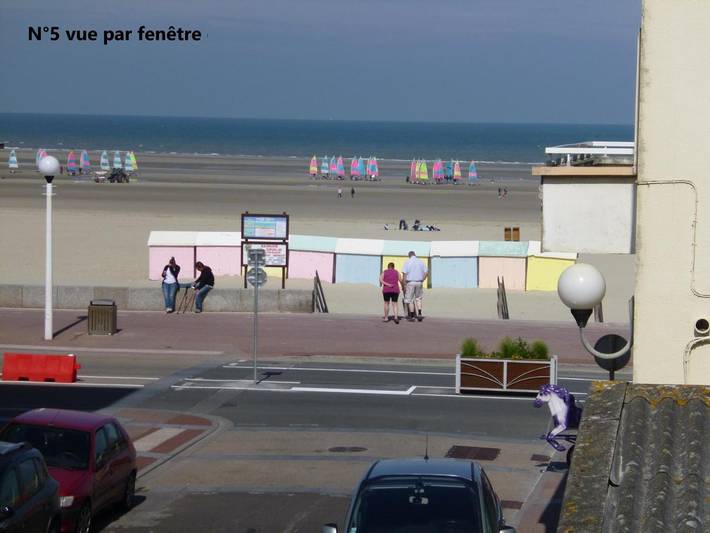 Appartement de vacances pour 4 personnes, avec Balcon ainsi que Terrasse et Vue à Berck
