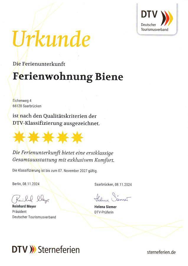 Ferienwohnung für 4 Personen, mit Balkon und Whirlpool sowie Sauna in Saarbrücken - 3