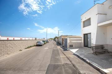 Location de vacances pour 5 personnes, avec terrasse à Torre Chianca