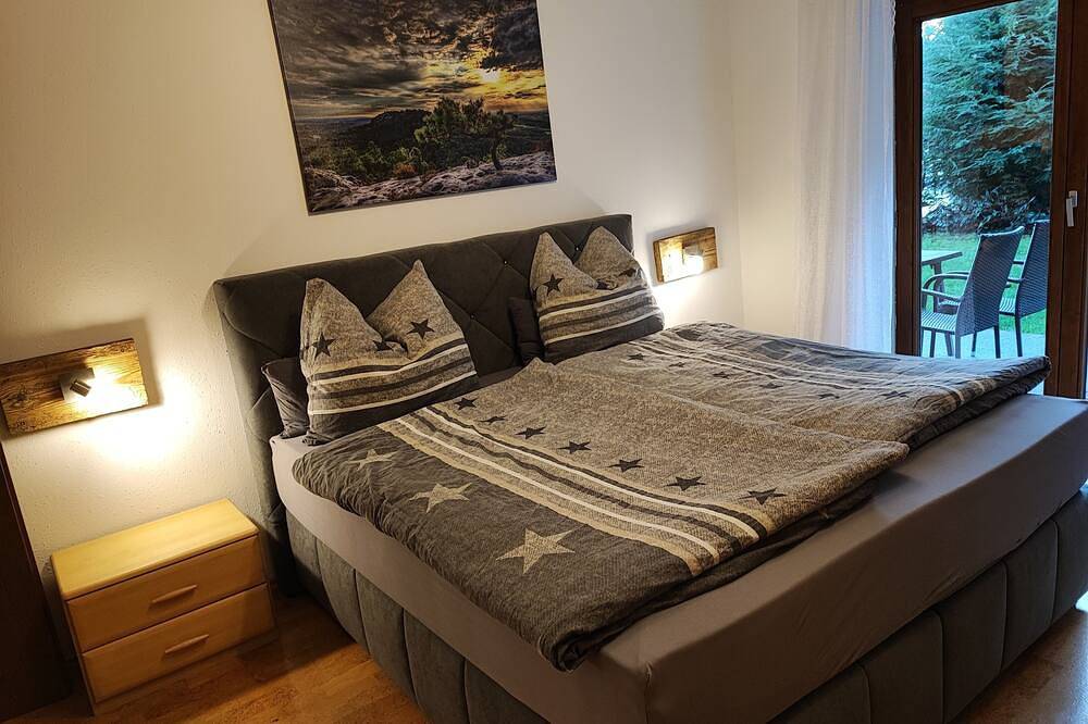 Unsere Wohnung: 4 Zimmer, 125 qm, mit Garten, Wlan kostenlos in Blaichach, Bayerisch Schwaben
