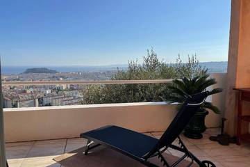 Ferienhaus für 4 Personen, mit Balkon in Nizza