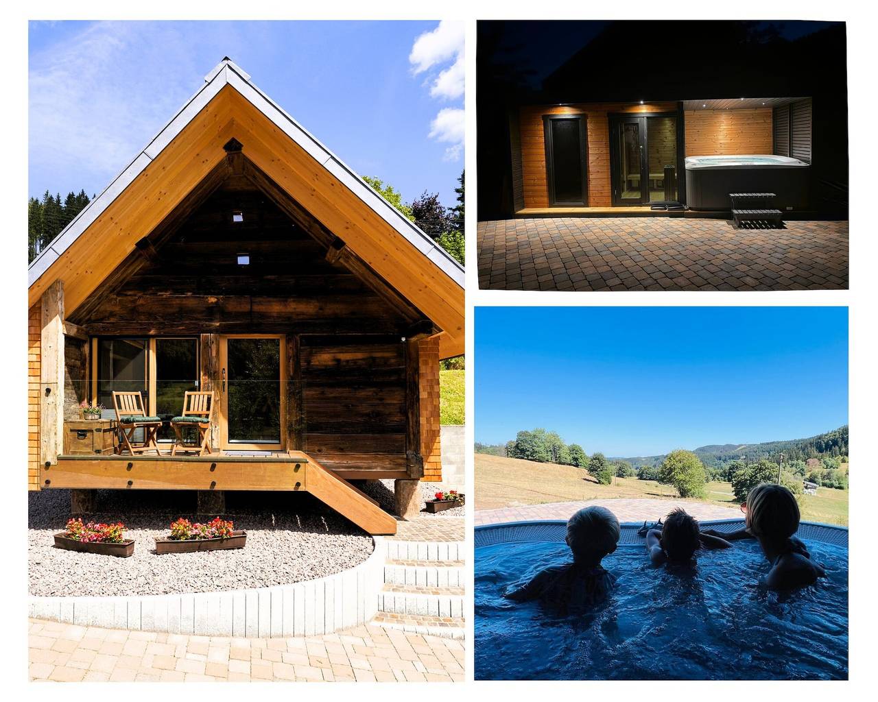 Ganze Ferienwohnung, 'Schwarzwaldchalet Holzperle' mit Privatterrasse und Spa-Zugang auf dem Bauernhof in Raitenbuch (Lenzkirch), Lenzkirch