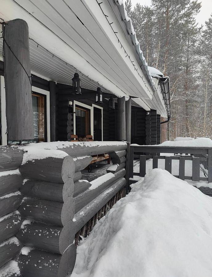 Chalet pour 10 personnes, avec jardin et vue ainsi que vue sur le lac et sauna à Rovaniemi - 3