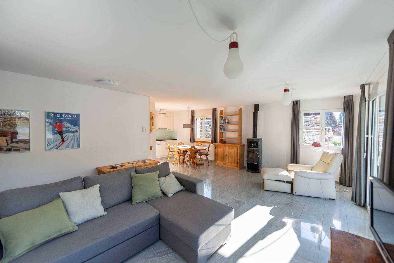 Ganze Ferienwohnung, Ferienwohnung Mengelt - 3-Bettwohnung in Rheinwald, Misox Calancatal