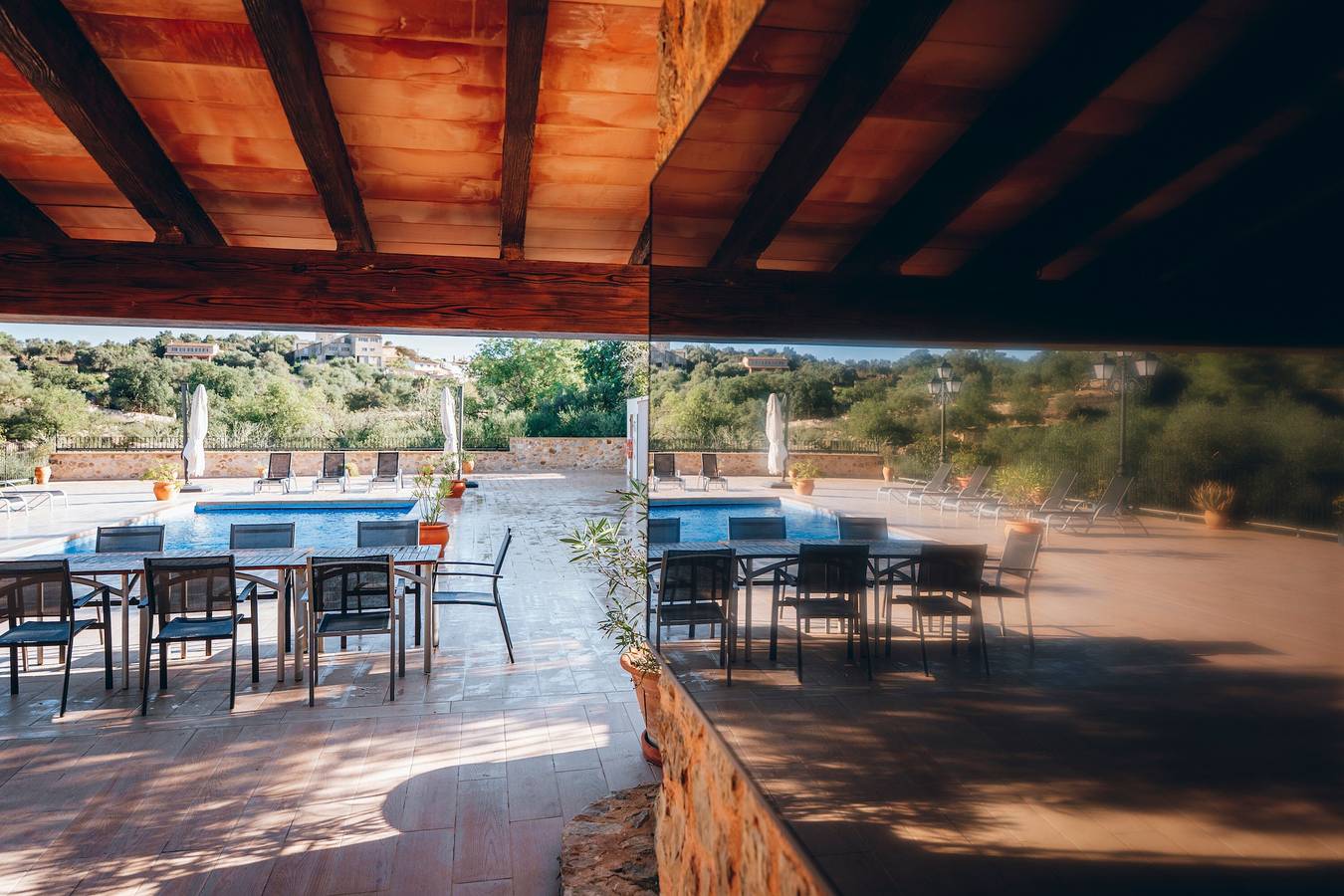 Maison de campagne 'Sunshine' avec vue sur la montagne, Wi-Fi et climatisation in Sant Joan (Village), Sant Joan (Mallorca)