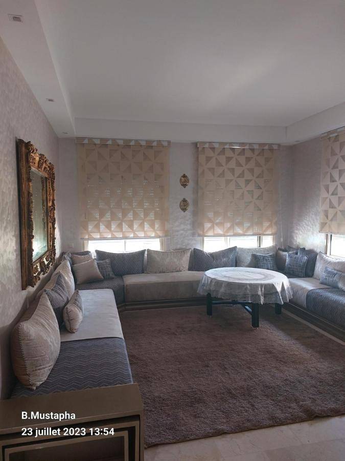 Gîte pour 6 personnes, avec vue et terrasse ainsi que jardin et piscine dans Mehdia - 3