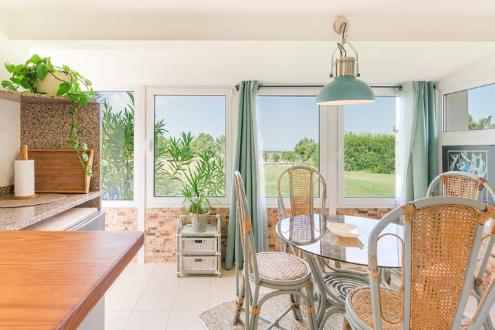 Holiday Home 'Canto Do Sol - Selão Da Eira' with Sea View, Shared Pool, and Wi-Fi in São Teotónio, Costa Alentejana