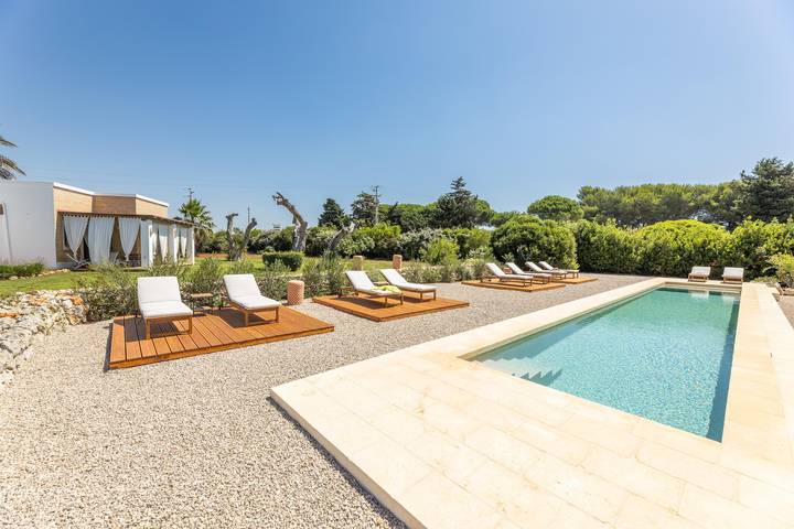 Appartamento per 3 persone, con piscina e balcone/terrazza nonché balcone a Morciano di Leuca