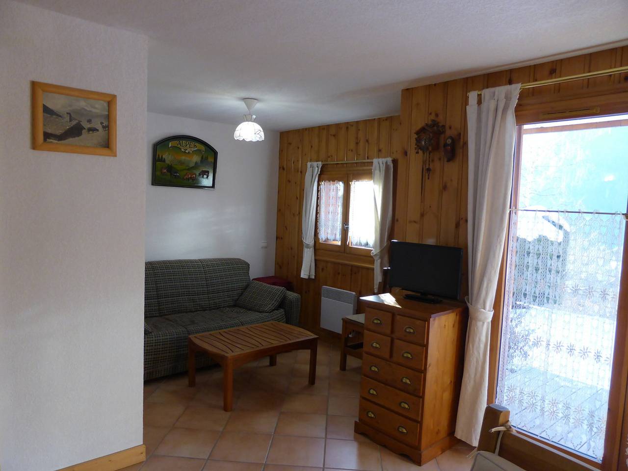 Appartement entier, Appartement 2 pièces cabine, 6 pers, parking, aux Contamines-Montjoie in Les Contamines-Montjoie, Pays du Mont-Blanc
