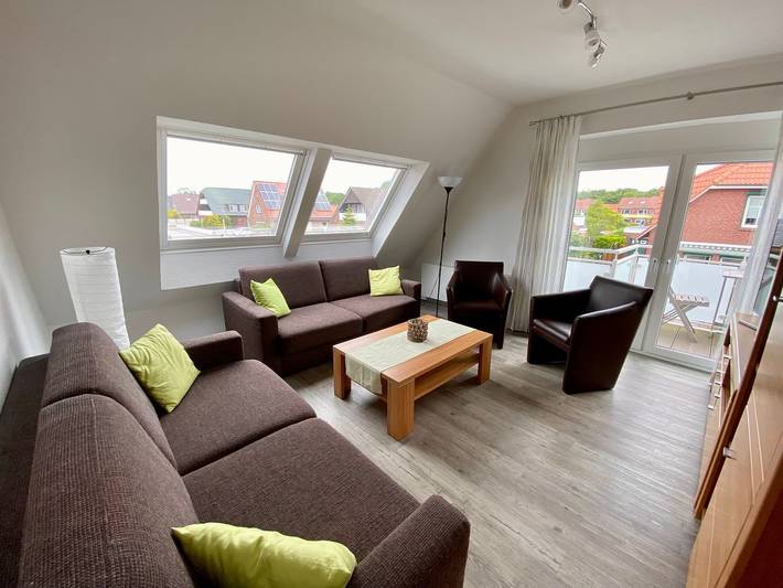 Ferienwohnung für 6 Personen, mit Balkon und Sauna in Norddeich