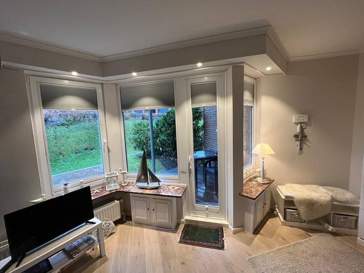 Studio für 2 Personen, mit Terrasse und Garten in Westerland
