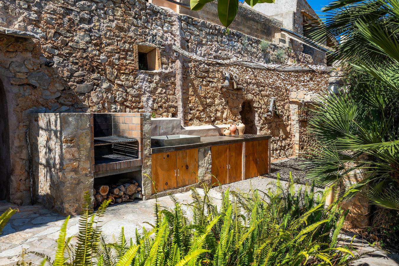Villa 'Es Rafal De Baix' mit Meerblick, Wi-Fi und Klimaanlage in Son Servera, Mallorca Osten