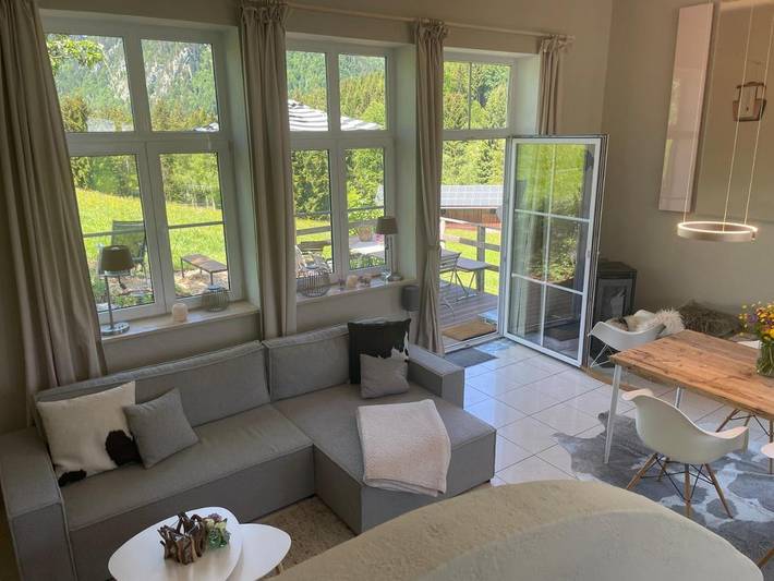 Chalet für 4 Personen, mit Ausblick und Terrasse, mit Haustier in Oberstdorf - 2