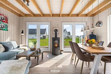 Ferienhaus für 4 Personen, mit Garten und Sauna, mit Haustier in Olpenitz