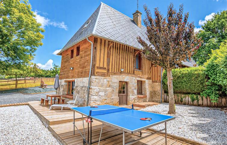 Maison de vacances pour 5 personnes, avec Jacuzzi ainsi que Terrasse et Jardin