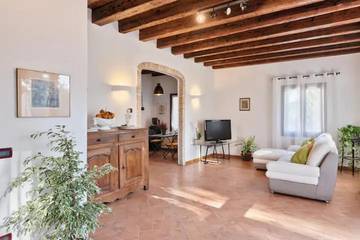 Gîte pour 5 personnes, avec piscine ainsi que jardin et vue, animaux acceptés à San Biagio di Callalta