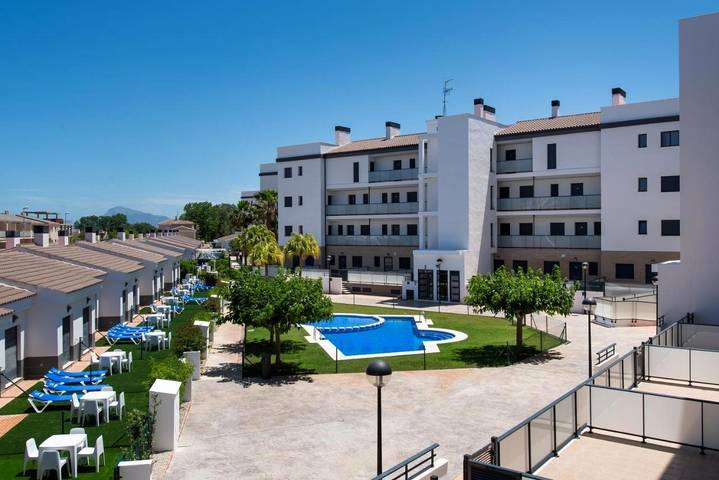 Gîte pour 4 personnes, avec piscine ainsi que vue et jardin, animaux acceptés à Oliva - 2