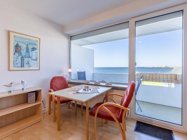 Ferienwohnung für 2 Personen, mit Pool und Sauna sowie Balkon und Meerblick in Cuxland - 4