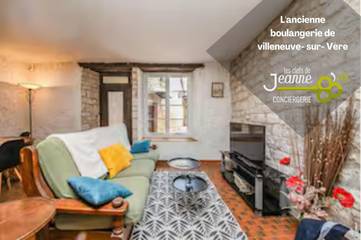 Location de vacances pour 7 personnes, avec terrasse, animaux acceptés à Villeneuve-sur-Vère