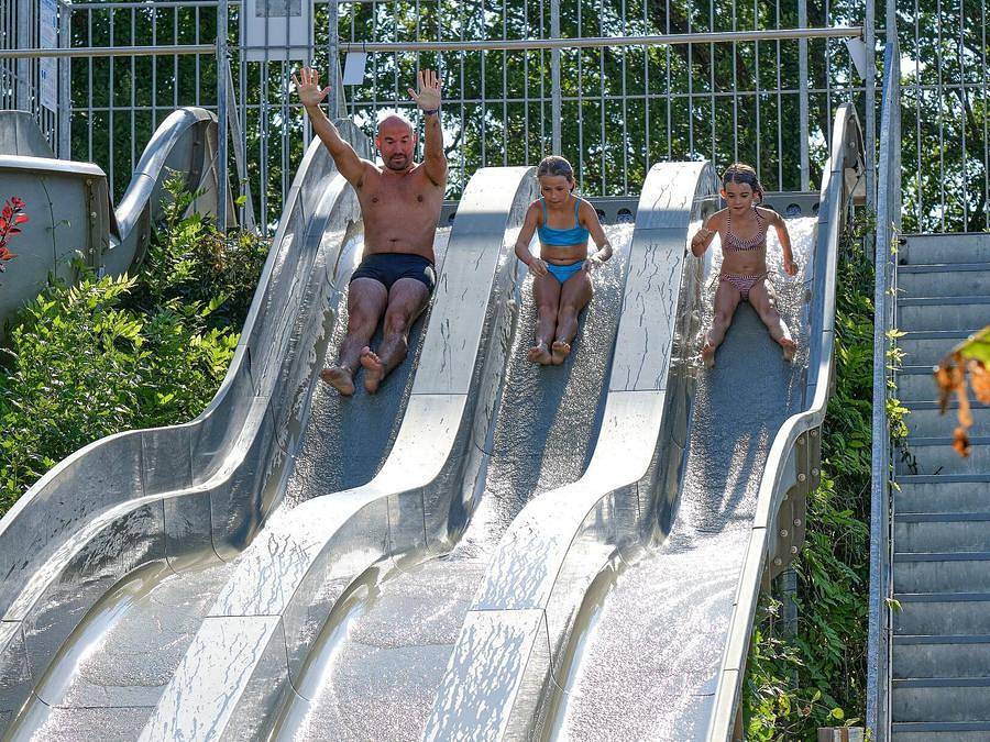 Camping Verdon Parc  - Mobilhome 6 personas - Confort | 3 Dormitorios | 6 Pers | Terraza elevada | Aire acondicionado | Tv in Gréoux-les-Bains, Parc naturel régional du Verdon