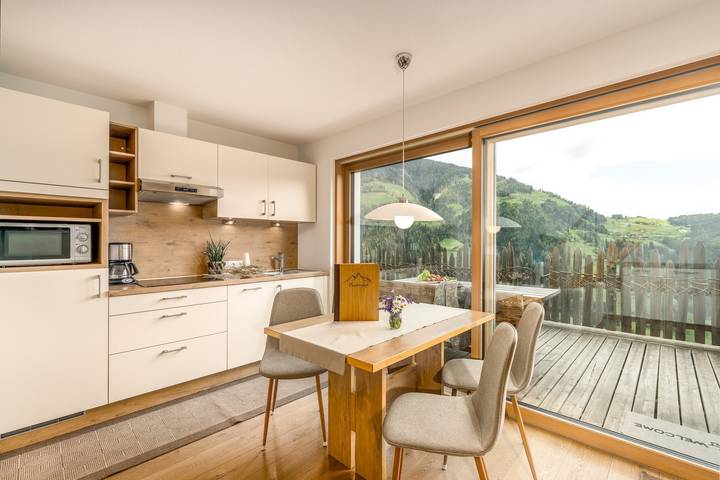 Ferienwohnung für 5 Personen, mit Garten und Sauna