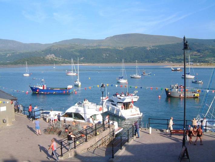 Bed and breakfast for 2 people, with Terrace and Garden as well as View in Barmouth