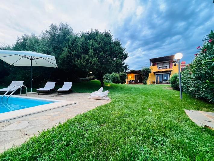 Ferienhaus für 6 Personen, mit Garten