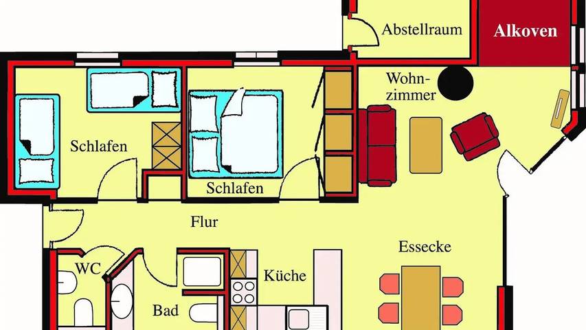 Ferienhaus für 4 Personen, mit Terrasse und Garten auf Fehmarn - 2