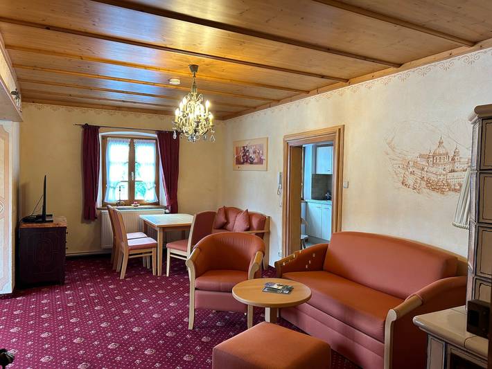 Ferienwohnung für 4 Personen, mit Balkon und Garten sowie Ausblick und Seeblick in Murnau am Staffelsee - 3