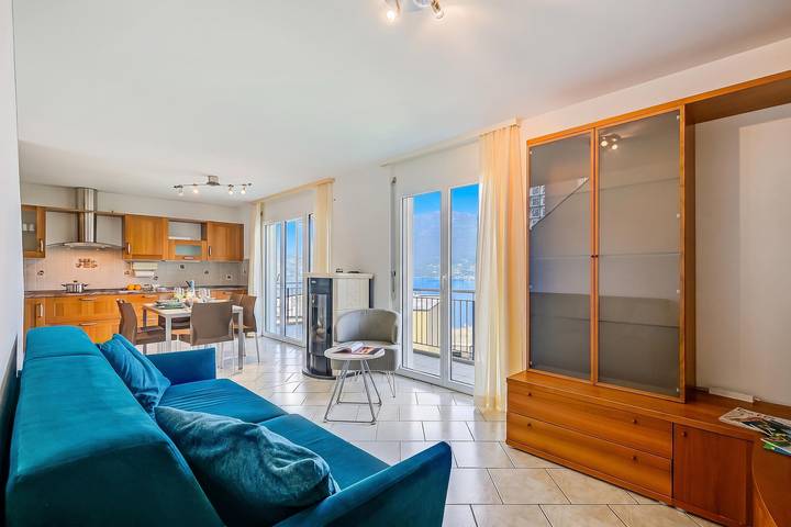 Villa für 4 Personen, mit Terrasse und Seeblick im Ticino - 2