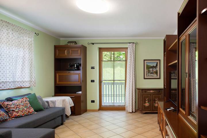 Gîte pour 4 personnes, avec balcon à Transacqua - 2