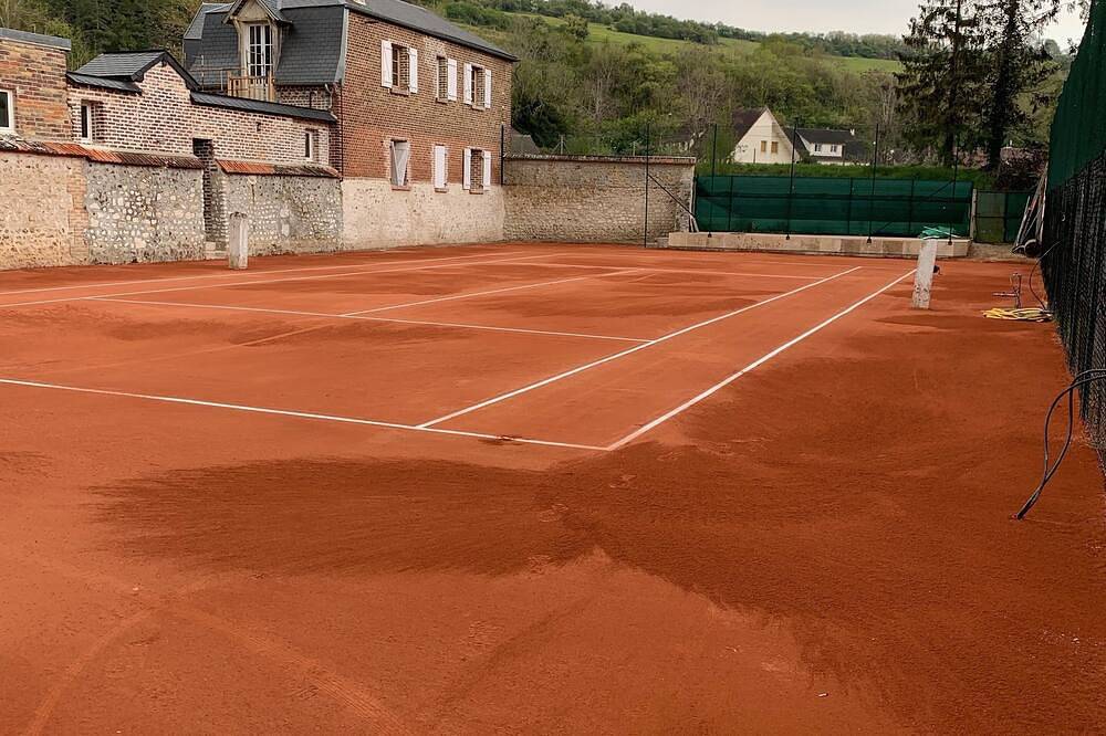 8 Ch 7 Sb 14/18 adul 6/8 enf Salle jeux Piscine Jacuzzi, Tennis éclairé, Basket in Les Andelys, Région de Les Andelys