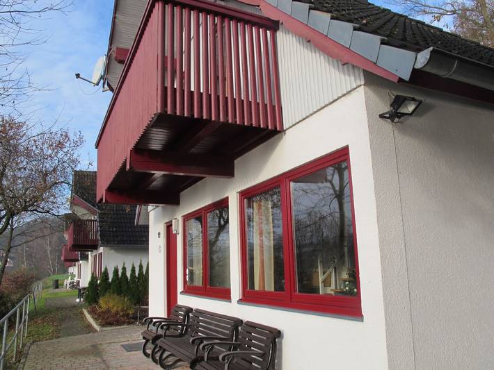Ferienhaus für 6 Personen, mit Balkon und Terrasse sowie Garten und Seeblick in Hessisches Bergland - 3