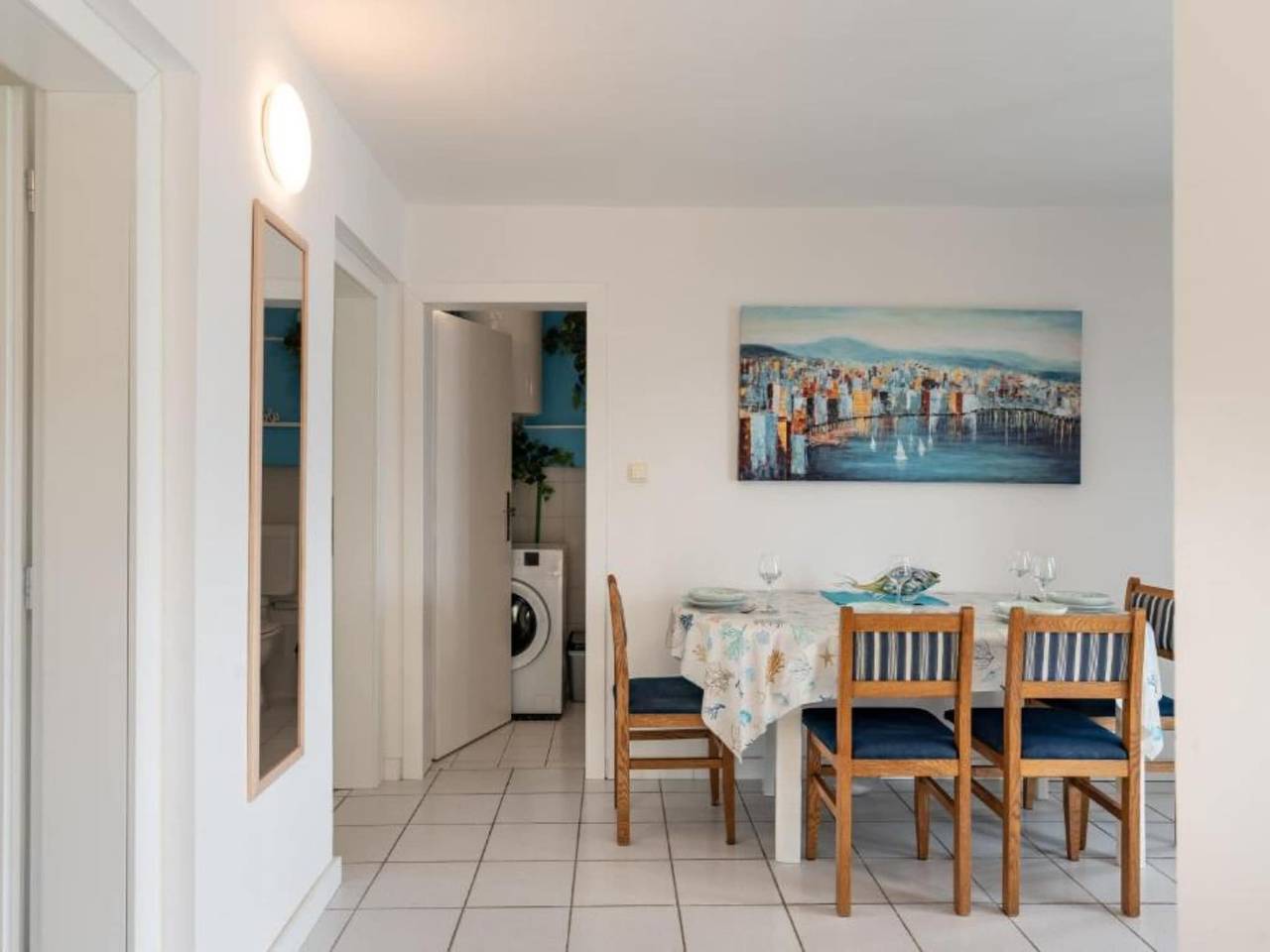 Ganze Wohnung, One Bedroom Apartment With Terrace in Novalja, Pag