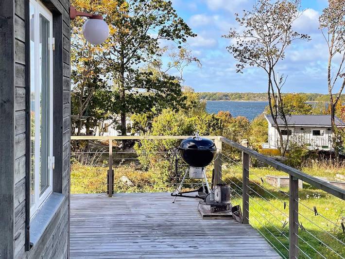 Ferienhaus für 6 Personen, mit Terrasse und Garten in Blekinge