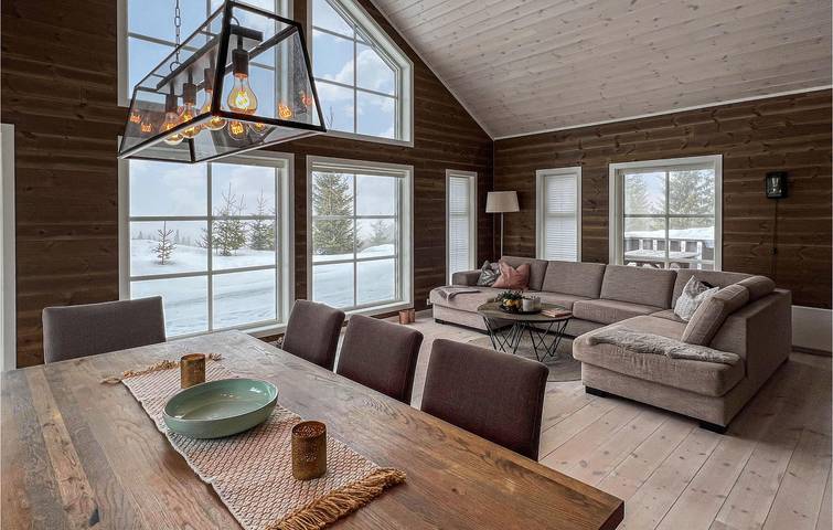 Ferienhaus für 8 Personen mit Sauna in Hafjell, Øyer
