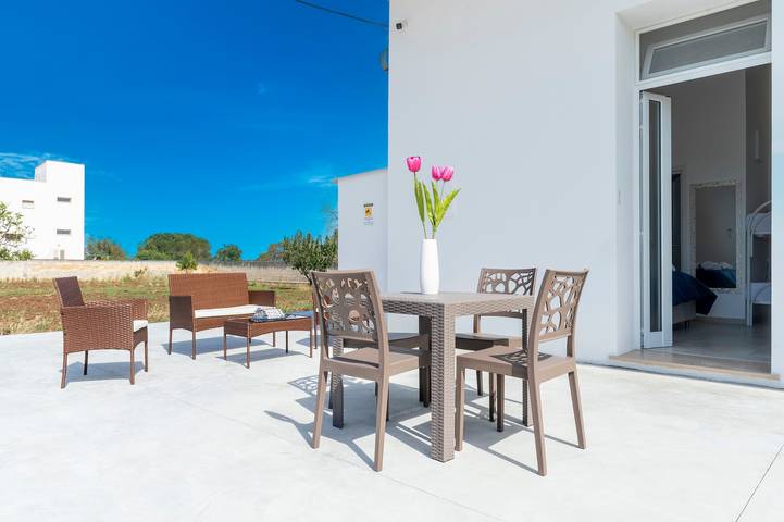 Monolocale Luce in Torre Lapillo – Wi-Fi, Air Conditioning, Garden in Boncore, Gulf of Taranto