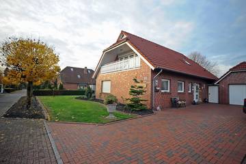 Gîte pour 4 personnes, avec balcon et jardin, animaux acceptés à Moormerland